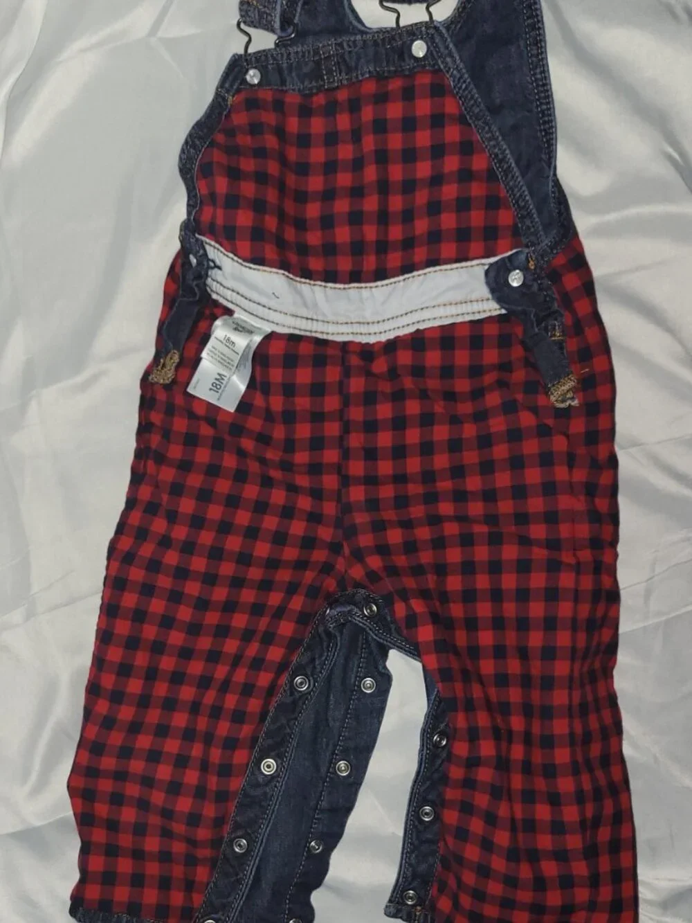 18M OshKosh Denim Overalls